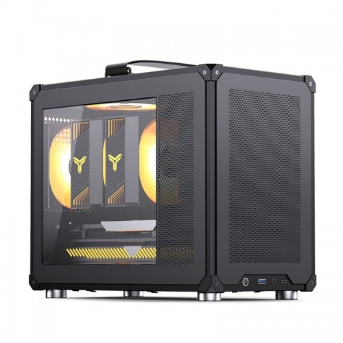 Vỏ case máy tính Jonsbo C6 Max Micro-ATX | Màu đen